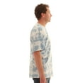 thumbnail image 2 of Whiskey & Oak Men’s Tie Dye T-Shirt – Crew Neck Tee Shirt (Tie Dye Light Blue, X-Large), 2 of 3