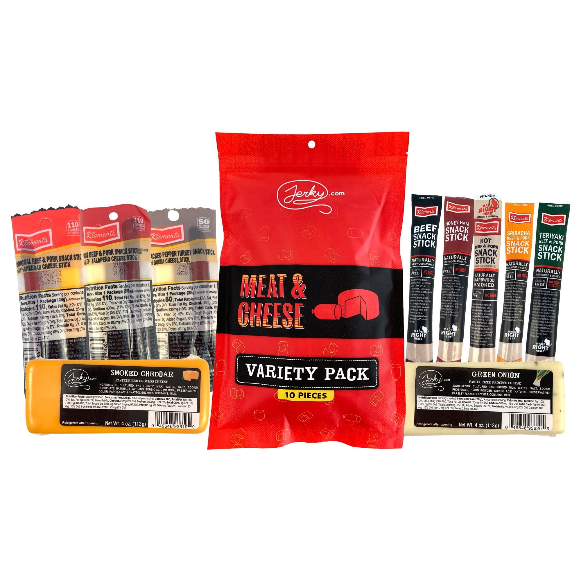 Meat & Cheese Variety Pack 10 Pieces