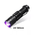 thumbnail image 3 of Blacklight ultravioleta linterna LED portátil Mini antorcha de mano Detector para orina de perro manchas de mascotas identificación antifalsificación, 3 of 5