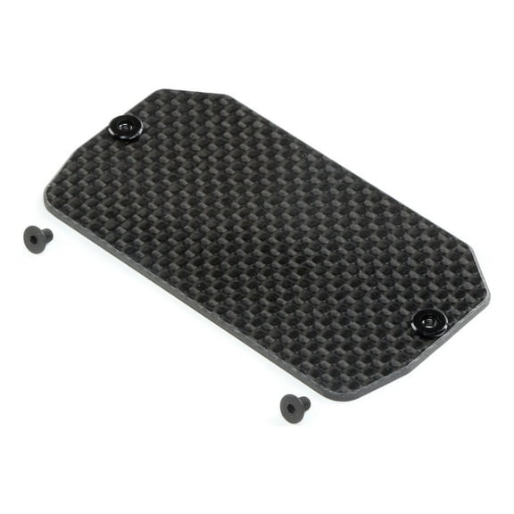 Team Losi Racing Carbon Electronics Mounting Plate 22 5.0 TLR331038 Electric Car/Truck Option Parts