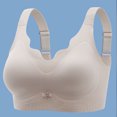 thumbnail image 2 of DPTALR Woman Seamless Thin Without Rims Soft Support Gathered Breathable Underwear Daily Bra., 2 of 3