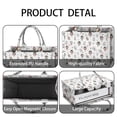 thumbnail image 4 of Large Capacity Tote Bag,Fairy Princess Animal Pattern Handbag Fashion Luxury Tote Bag,15.7"x13"x 5.1" Inches,Laptop Compatible, 4 of 5