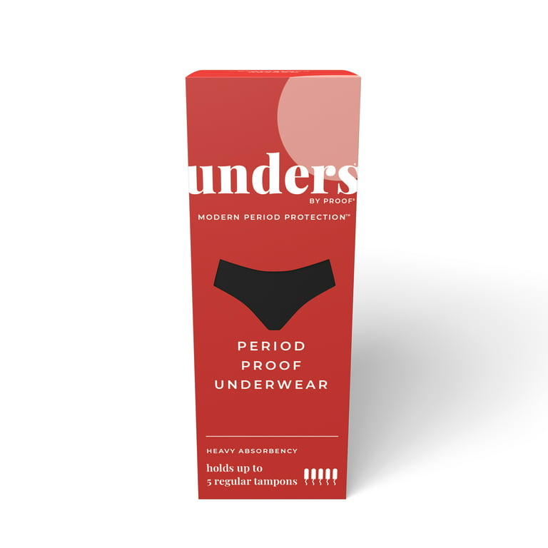 Unders by Proof Period Underwear - Heavy Brief (5 tampons / 8 tsps)