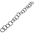 thumbnail image 1 of EeaseCA Aluminum Alloy Rain Chain Downspout Substitution Rain Chain Balcony Rain Chain, 1 of 7