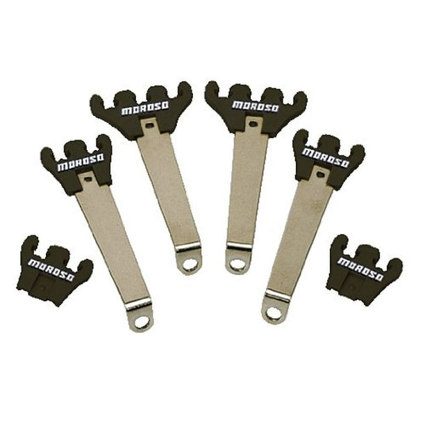 Moroso 72153 Universal Spark Plug Wire Loom Kit Looms are Black in