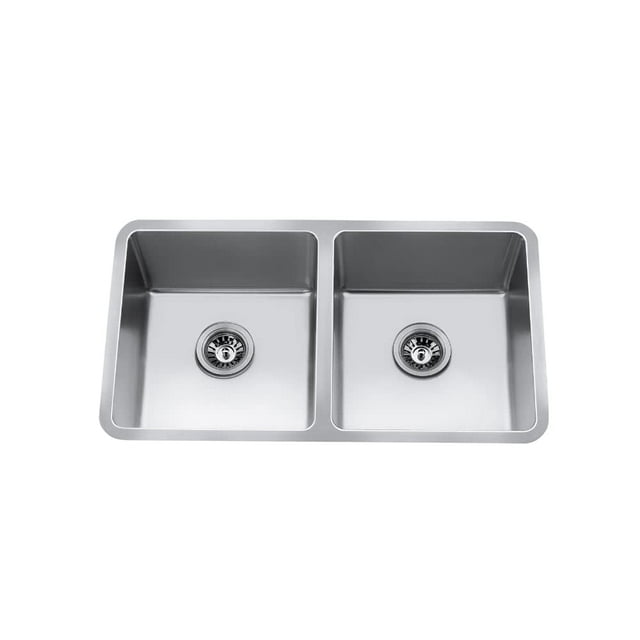 CRAFTX 31 inch Under-Mount R20 Kitchen Stainless Steel Sink with Strainer