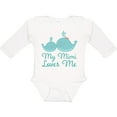 thumbnail image 3 of Inktastic My Mimi Loves Me Boys or Girls Long Sleeve Baby Bodysuit, 3 of 5