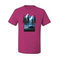 thumbnail image 2 of Wild Bobby, California Cali Bear Redwoods, Animal Lover, Men Graphic Tees, Fuschia, X-Large, 2 of 3
