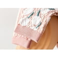 thumbnail image 5 of Women Vintage Pink Floral Patterned Cute Ruffle Cotton Ankle Socks 5 Pairs, 5 of 8