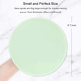 thumbnail image 2 of , Premium-Textured Small Round Mousepad 8.7 x 8.7 Inch White, Stitched Edge Anti-Slip Waterproof Rubber Mouse Mat, Pretty Cute for Office Home Gaming Laptop Men Women Kids, 2 of 7