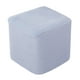 thumbnail image 3 of 2x Stretch Slipcover Footstool Footrest Room Cover Gray Beige perfecl Funda otomana de 1 pieza, 3 of 8