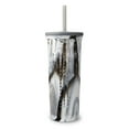 thumbnail image 1 of GoSili Straw Cup, 24oz. 1pk. Calacatta, 1 of 8