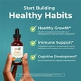 thumbnail image 4 of MaryRuth's Organic Toddler Multivitamin Liquid Drops with Iron Orange Vanilla Vegan, Non-GMO 2 fl oz / 60 ml Overall Wellness, 4 of 10