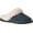 Navy Blue Leather, variant on Women's Old Friend Scuff Slipper Chestnut II Suede 11 M