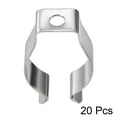 thumbnail image 2 of Unique Bargains 20 Packs T8 Fluorescent Tube Lamp Bracket Clips Socket Lampholder, 2 of 4
