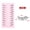 HY03, variant on New Cat Eye False Eyelashes, Winged Long End Clear Band Natural Look Lashes 10 Pairs Daily Makeup Eye Lashes