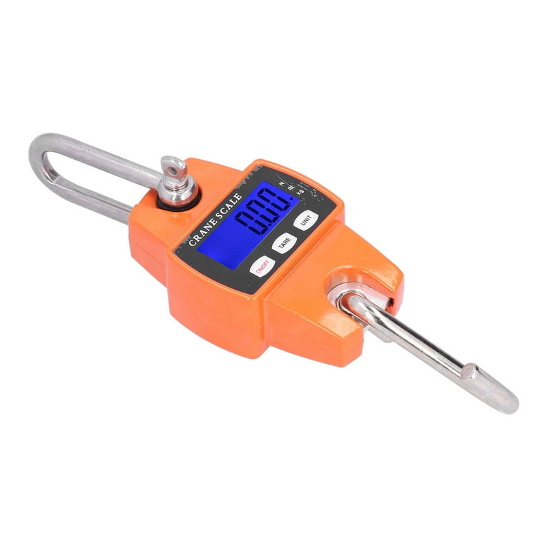 GCP Products GCP-US-562536 Crane Scale Digital Industrial Heavy Duty  Hanging Scale, Blue Case Weight Scale Hook Lift Farms, Fish, Deer