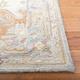 thumbnail image 3 of Safavieh Heritage Zoie Oriental Area Rug, Beige/Gray, 4' x 4' Square, 3 of 11