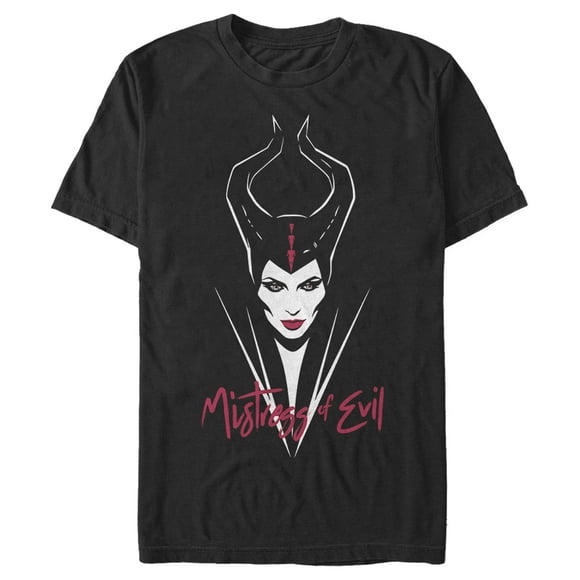 Men's Maleficent: Mistress of All Evil Portrait  T-Shirt - Black - Medium