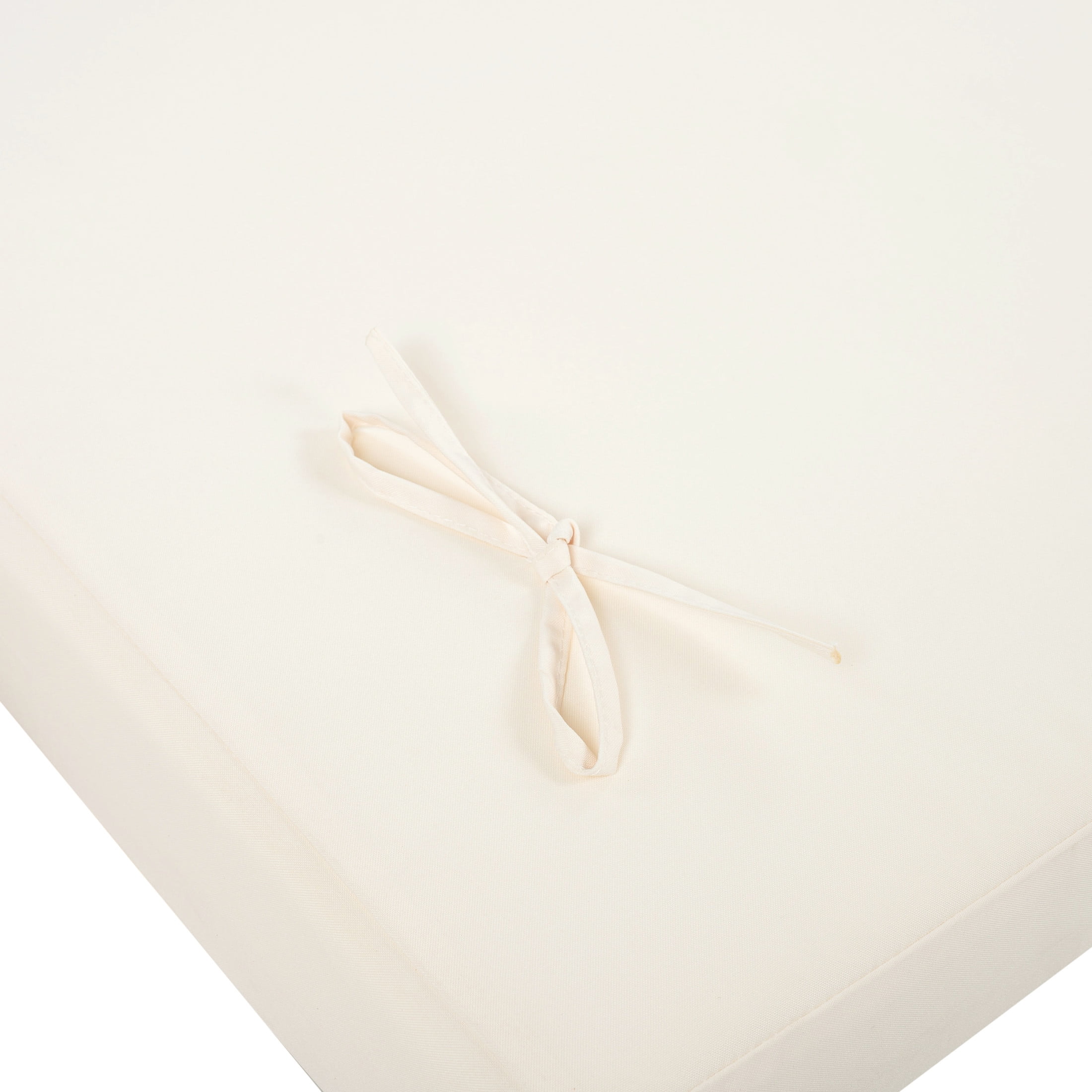 Christopher Knight Home Outdoor Chaise Lounge Cushion, Tri-Fold Design, 76.75"x 27"x 4", Beige