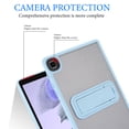 thumbnail image 5 of TECH CIRCLE for Samsung Galaxy Tab A8 Case 10.5" 2022 Release (Model SM-X200), Clear Back Cover Case with Kickstand, Slim Thin Lightweight, Silicone/Plastic Protective Transparent Case, Blue, 5 of 7