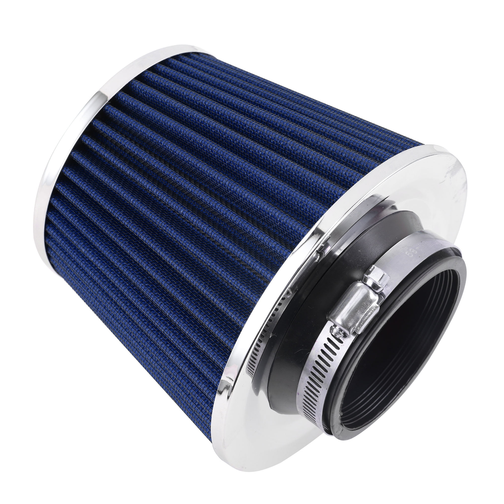 3 inch 76mm Universal Cold Air Intake Pipe Kit, Automotive Air Intake Air Filter Induction Flow Hose Pipe Kit