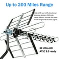 thumbnail image 6 of Unleash the Future of TV: Five Star HDTV Antenna 2025 - 4K Clarity, 200-Mile Reach, and Ready for ATSC 3.0, 6 of 6