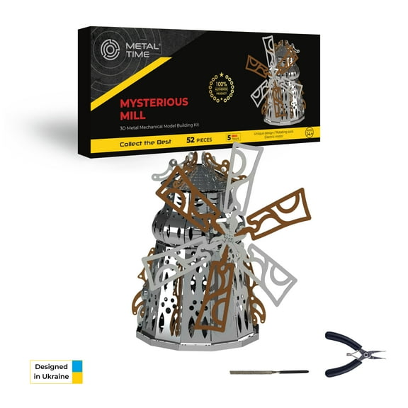Mysterious Mill Windmill DIY working model kit