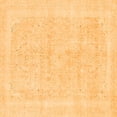 thumbnail image 1 of Ahgly Company Indoor Square Abstract Orange Modern Area Rugs, 8' Square, 1 of 4