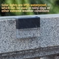 thumbnail image 2 of LINLIN Solar Deck Lights,Waterproof Acrylic Bubbles Solar Step Lights Outdoor Fence Lamp Landscape Decoration Light Warm White/Color Changing for Patio,Stairs,Yard,Garden Pathway, 2 of 9