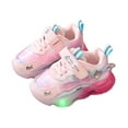 Baby Girl Shoes Led Light Up Shoes Walking Shoes Casual Shoes Toddler