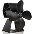 thumbnail image 4 of Stove fan Wood stove fan Fireplace fan Two-head thermodynamic fan, 4 of 5