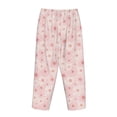 thumbnail image 5 of Xecao Chrysanthemum Women's Straight Lounge Pajama Pants: The Epitome of Relaxed Sleepwear, 5 of 9