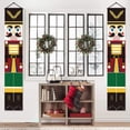 thumbnail image 7 of 1 Pair Nutcracker Christmas Porch Decorations Outdoor Soldier Model Hanging for Kids Home Party, 71" x 12", 7 of 7