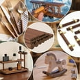 thumbnail image 4 of 32Pcs 7 Size Walnut Wooden Dowel Rods 6 Inch Long Wooden Dowel Rods Sticks 4/6/8/10/12/15/18mm Wood Sticks, 4 of 8