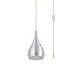 thumbnail image 3 of Living District LDPG2001BN Nora 1 Light Plug-In Pendant, Burnished Nickel, 3 of 4