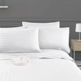 thumbnail image 3 of Bed Sheet 6 Piece, 100% Egyptian Cotton, 15" Deep Pocket, 600 Thread Count - White Solid, Twin Size., 3 of 5