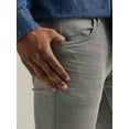 thumbnail image 6 of Lee Men's Heritage Slim Fit Straight Leg Jeans (Grey Pavement, W33 x L30), 6 of 8