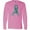 Azalea, variant on Inktastic Ovarian Cancer Awareness Teal Ribbon Made of Hearts Long Sleeve T-Shirt