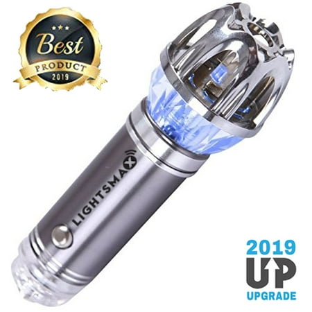 [2018 NEW UPGRADED] Car Air Purifier Ionizer Removes Cigarette Smoke Pollen Pollutants and Pet Smells for Fresher Cleaner Air (Best Way To Remove Cigarette Smoke Smell From Car)