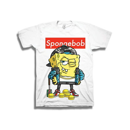 Nickelodeon - Mens Spongebob Squarepants Shirt - Spongebob Supreme Tee ...