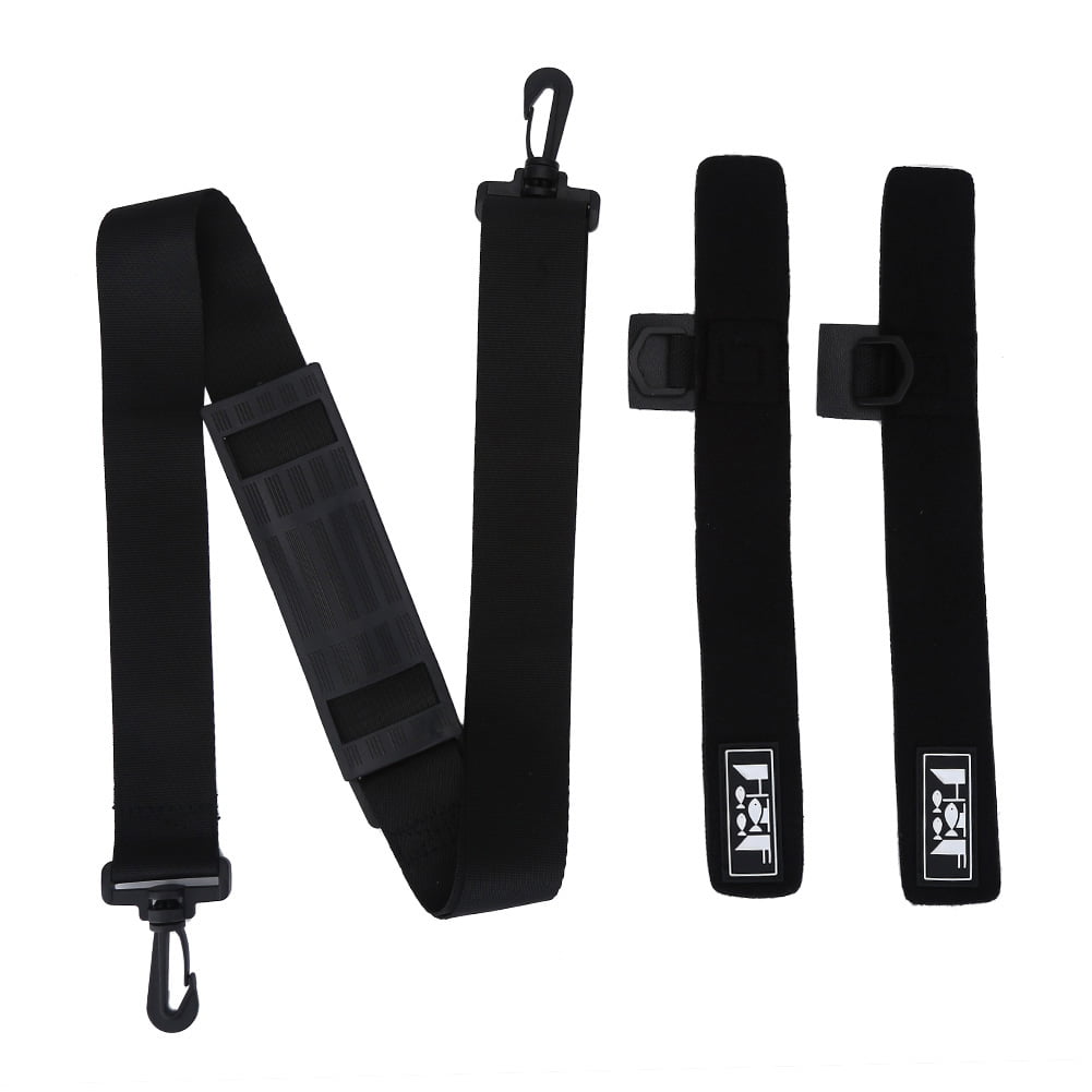 Fishing Rod Carry Strap Sling Band Adjustable Shoulder Belt Travel Tackle Holder 