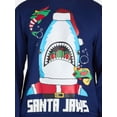 thumbnail image 4 of Jolly Knits Men's & Big Men's Crewneck Christmas Sweatshirt, Sizes S-3XL, 4 of 5