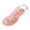 Pink, variant on IWRICH Womens Fashion Flip Flops Sandals Summer T-Strap Flats Beach Walking Comfort Shoes White 9