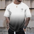 thumbnail image 6 of FUZHIQ Mens Workout Shirts Cotton Soft Loose Fit Crew Neck Going Out Tee Tops Summer Short Sleeve Tee Shirts for Men,L, 6 of 7