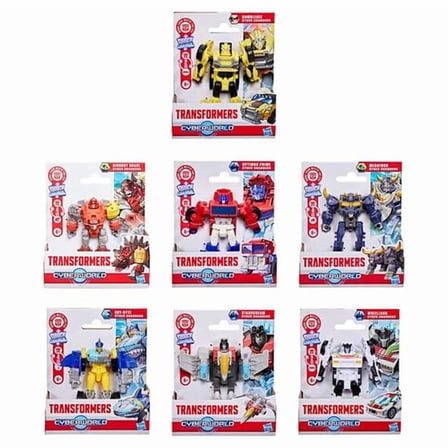 Hasbro HSBG0746 Transformers Cyberworld Cyber Changers Assortment Figures - 8 Piece