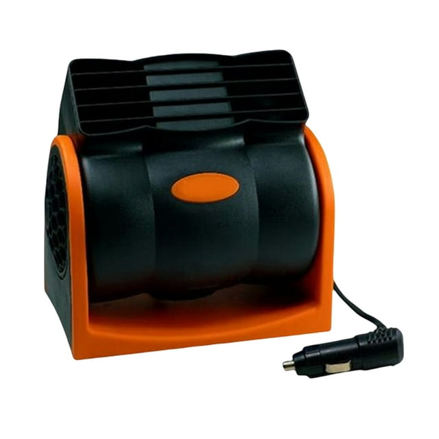 Wweixi Adjustable Car Fans Personal Space Small Desktop Bladeless Air Cooling System Accessories Conditioning Fan Supplies Orange