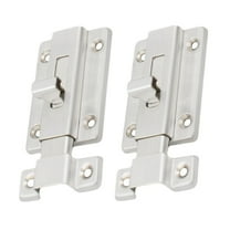 unbranded  2 Pcs Stopper Gate Lock Anti-theft Latch Sliding Door