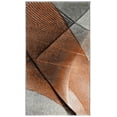 thumbnail image 2 of Safavieh Hollywood Celandine Abstract Area Rug, Gray/Orange, 2'3" x 4', 2 of 11