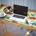 thumbnail image 3 of Long Mouse Pads for Desk,Rainbow Dinosaurs Tiny Plants Desk Mats on Top Of Desks, Desk Mouse Pad Extra Large with 3mm Non-Slip Base and Stitched Edge for Gaming,Office,Work,Home 35.4"x15.7", 3 of 6